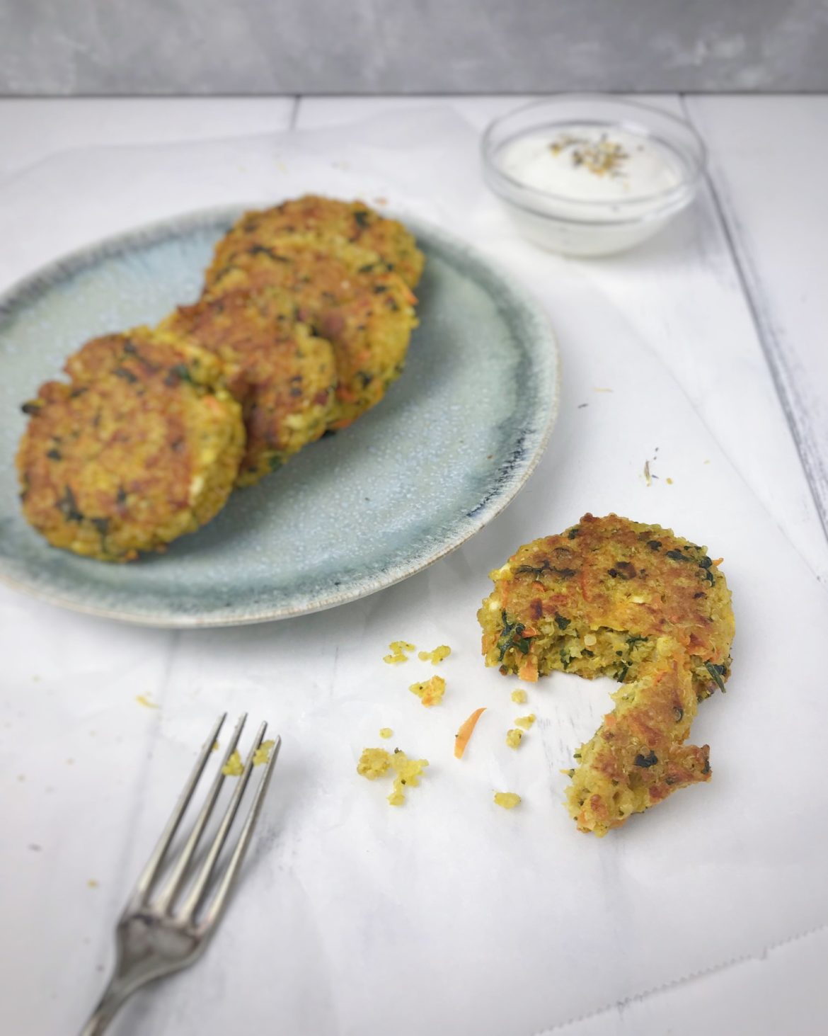 Quinoa-Mangold-Laibchen mit Curry – Gaumenspielerei