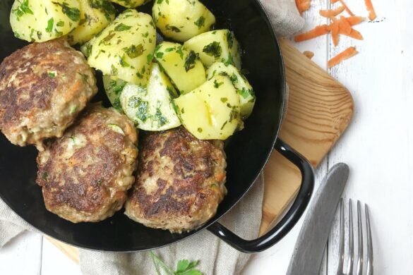 Mangold-Kartoffel-Auflauf mit Feta – Gaumenspielerei